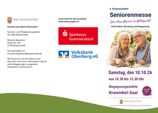 Einladung Seniorenmesse Bergneustadt